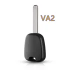 Чехол для ключей с транспондером для Citroen C2, C3, C5, C6, для Peugeot 206, 207, Сменный Чехол для автомобильного ключа без логотипа, лезвие VA2, 1 шт.