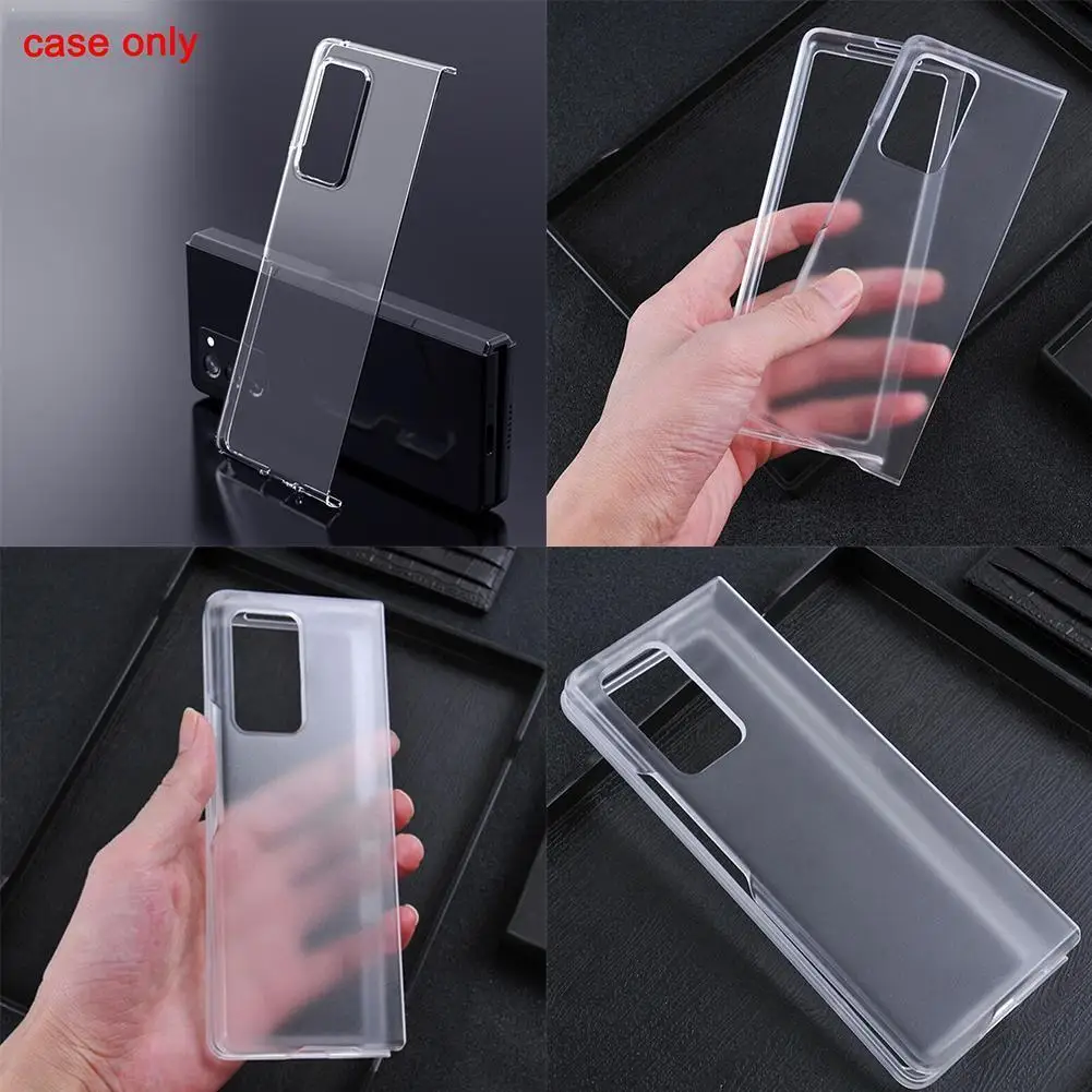 

Suitable For Samsung/GALAXY Z FOLD 2 5G frosted transparent protective Z 2 back 5G shell shell FOLD E5C2