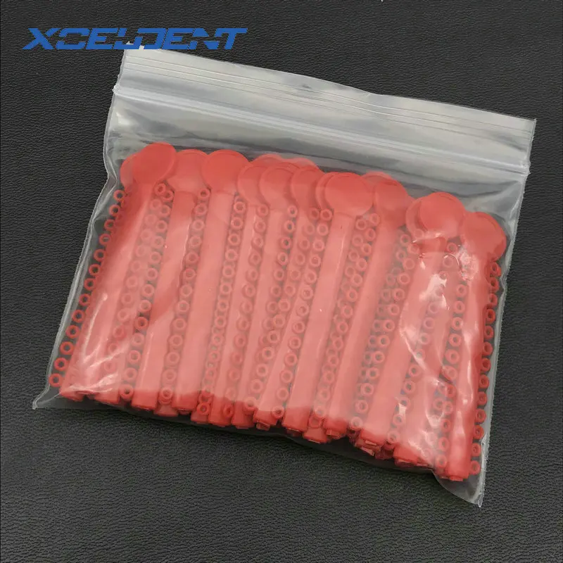 40 шт. палочки 1 упаковка зубная Лигатура Галстуки ортодонтия эластичные резинки