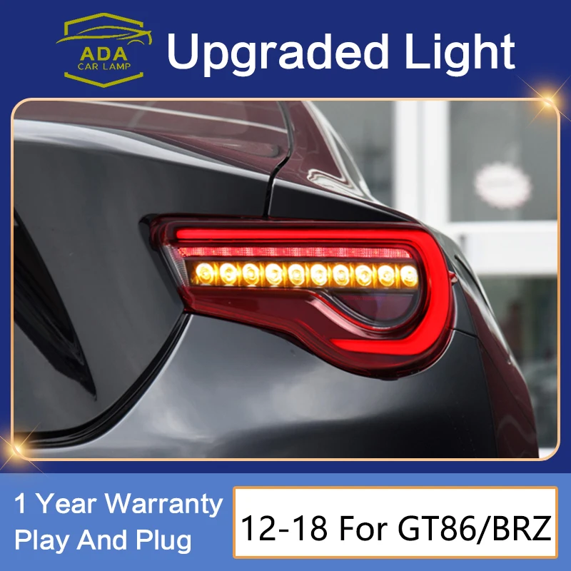 

Задняя фара для Subaru BRZ 2012-2019 TOYOTA GT86 FT86, задние фонари, светодиодные противотуманные фары DRL, дневные ходовые огни, тюнинг, автомобильные аксессуары
