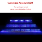 Светодиодсветильник панель 54 Вт81 Вт108 ВТ для аквариума с цветовым соотношением или таймером, или Bluetooth