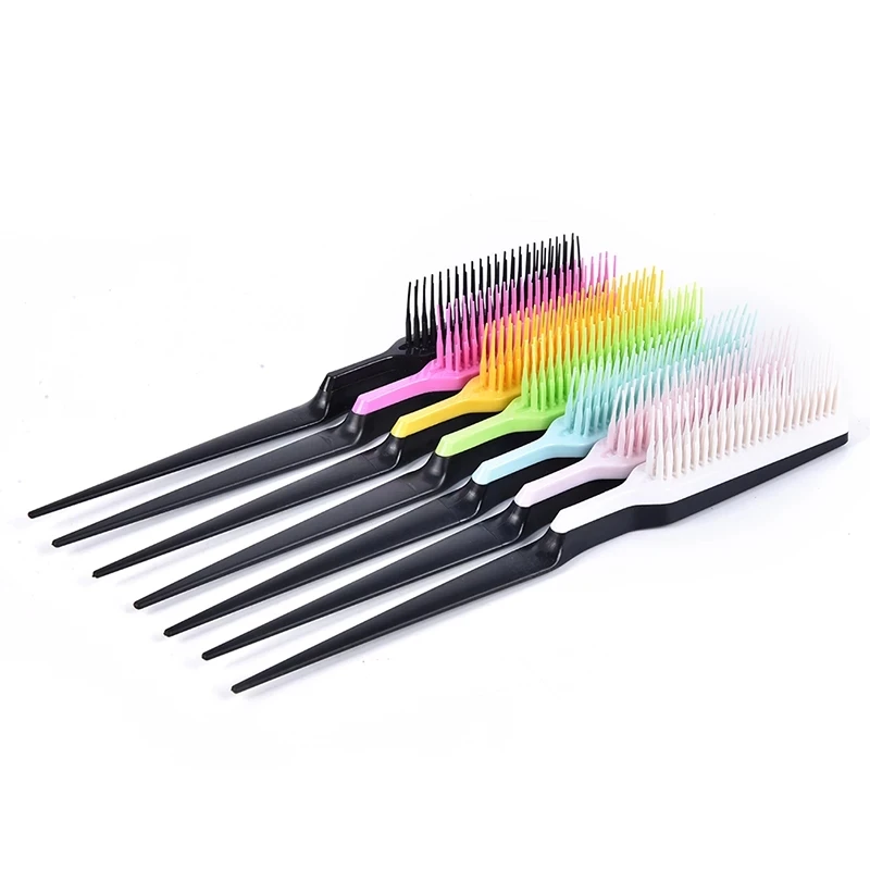 

1pc Professional Hair Comb Pointed Tail Comb Prevent Hair Loss Hair Brush Salon Tool Styling Comb Multiple Comb Teeth Comb