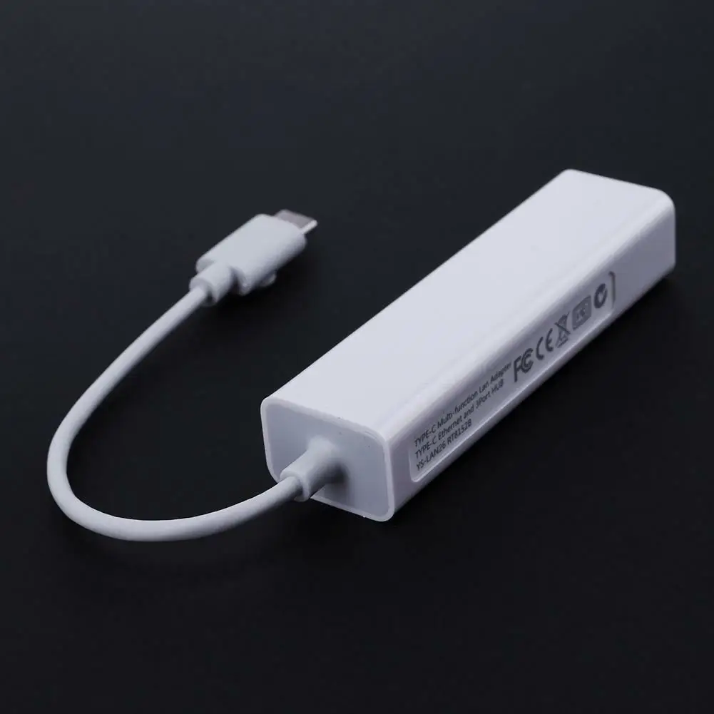 USB-C USB 3 1 Type C к RJ45 Ethernet Lan адаптер концентратор кабель сетевой порт адаптеру Type-C для