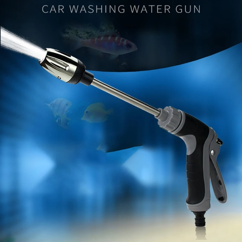 

Q1JB Long Rod Metal High Pressure Washer Water Spray for Car/Motorcycle Washing/Garden Watering Large Spray Volume