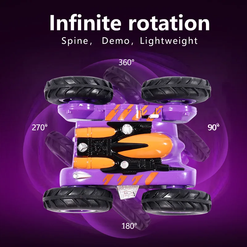 Машинка трюк Tongli на радиоуправлении высокоскоростная вращающаяся гусеничная