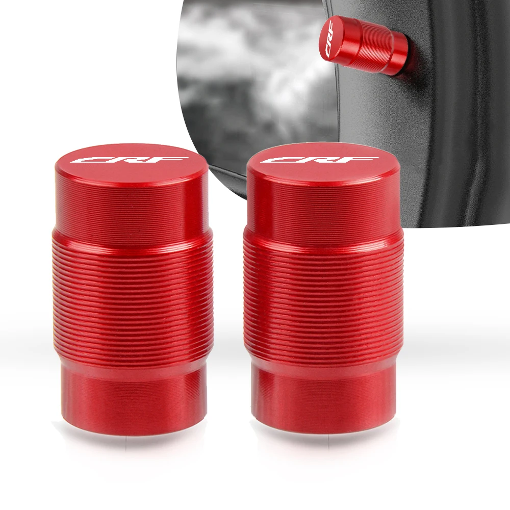 For HONDA CRF150F CRF230 F CRF250L CRF250M CRF250PALLY CRF 150 230 250 450 Accessorie Wheel Tire Valve Stem Caps Airtight Covers |