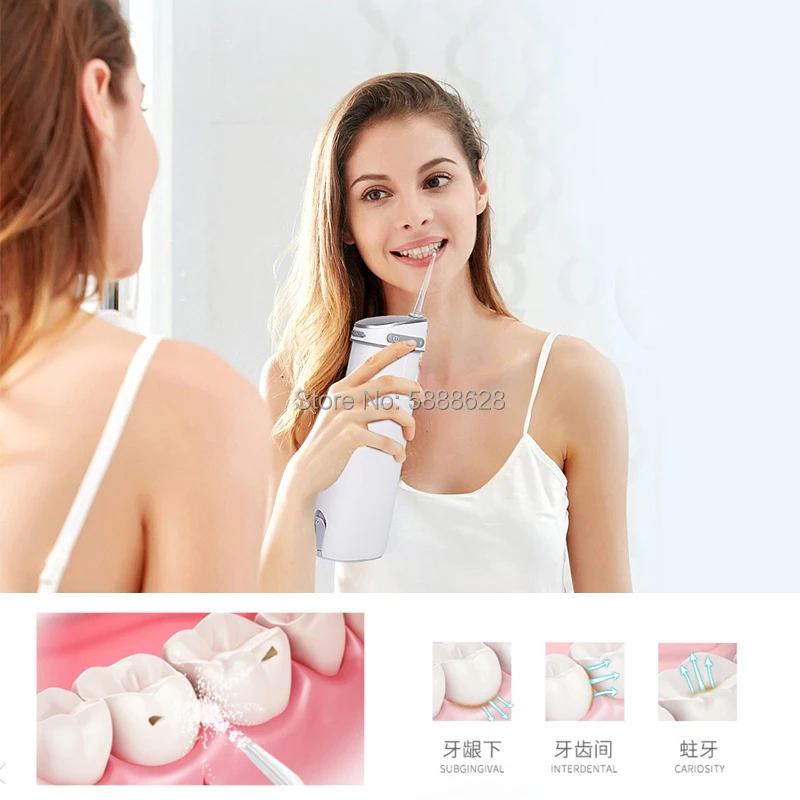 

New produc good price home flossing device new travel Portable rechargeable oral irrigator