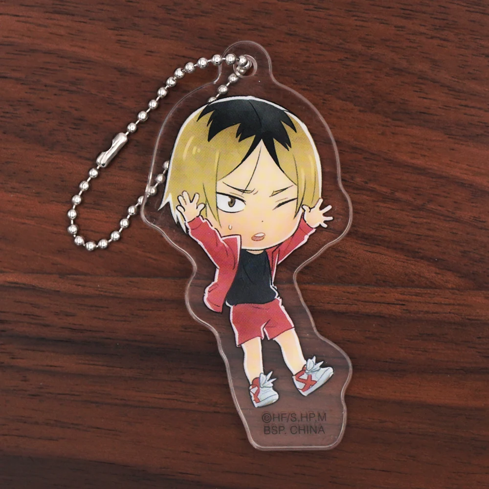 Haikyuu! Аниме Hinata Tobio koushi Kei Tsukishima Akaashi Keiji Kuroo Tetsuro Kozume Kenma Haikyu акриловый брелок - купить