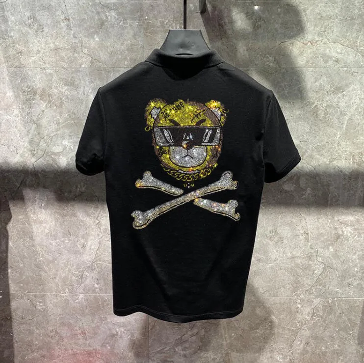 Мужская рубашка-поло брендовая одежда 2020 летняя рубашка с коротким рукавом