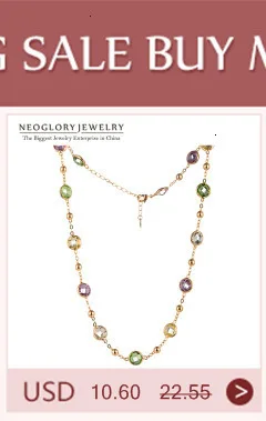Neoglory светильник, желтый, золотой, цветной с украшением в виде кристаллов длинные цепочки длинные ожерелья для Для женщин бренд подарки