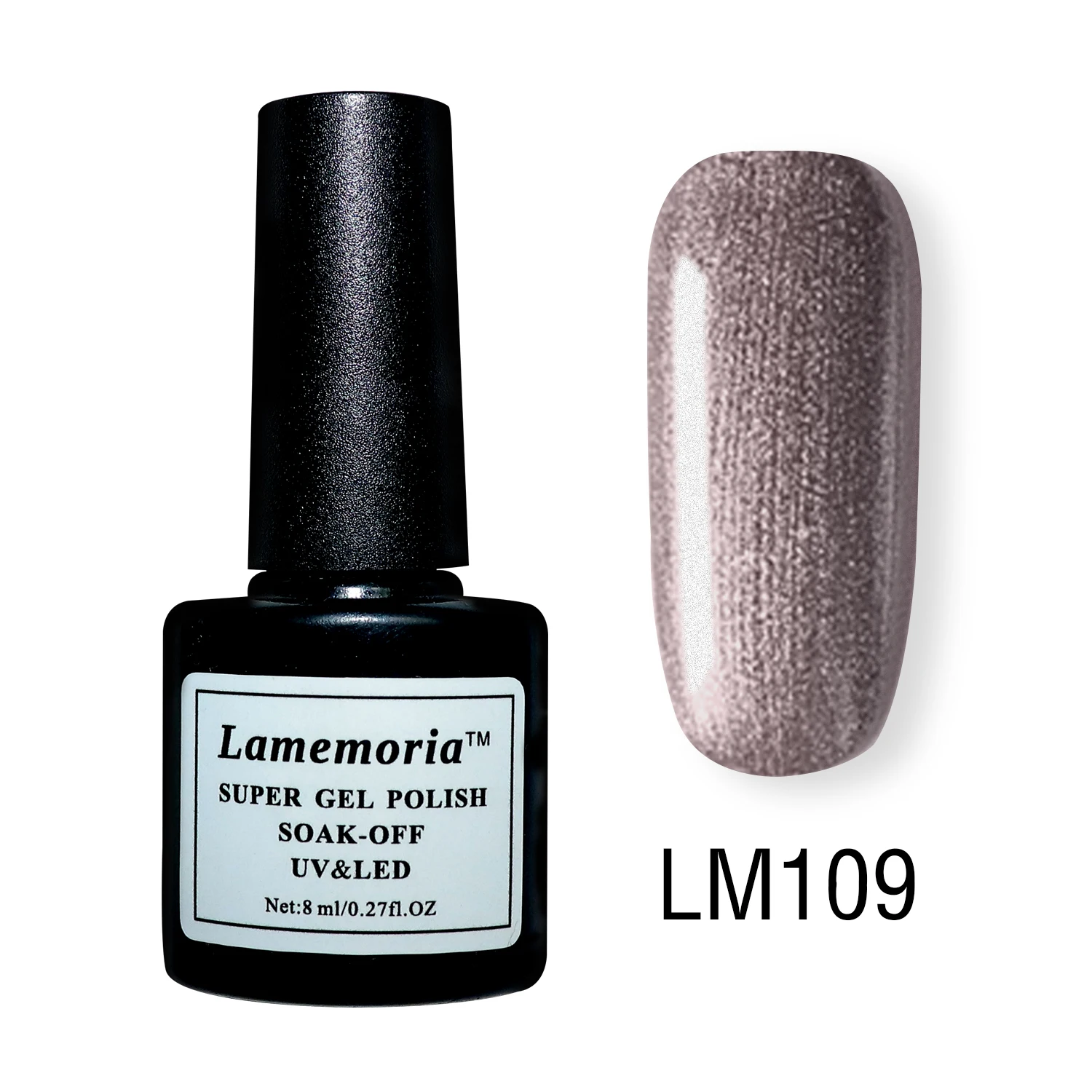 LM109 Lamemoria, 8 мл, Гель-лак для ногтей, гибридный, все для маникюра, 60 цветов, полуперманентный УФ лак для ногтей, Prime Gel Ongle Paznokcie - Цвет: LM109