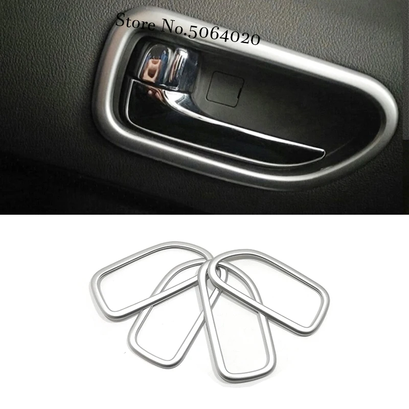 

ABS Matte Car Inner Door Bowl Decoration Strip Cover Trim Car styling For Nissan X-Trail X trail T31 2008-2013 Accessories 4pcs