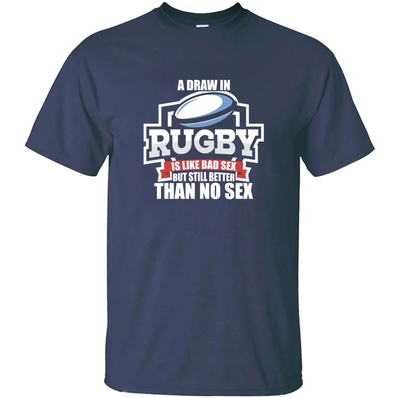 

Funny Draw In Rugby T Shirt Man Round Neck Mens Tshirt Big Size 3xl 4xl 5xl Hipster Hip Hop