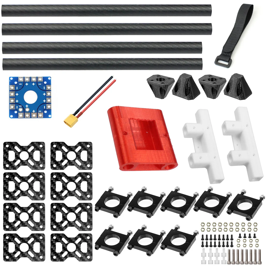 Квадрокоптер Feichao H467 H-образный, 467 мм, каркас с карбоновой трубкой 16 мм, для радиоуправляемого гоночного квадрокоптера наборы аксессуаров