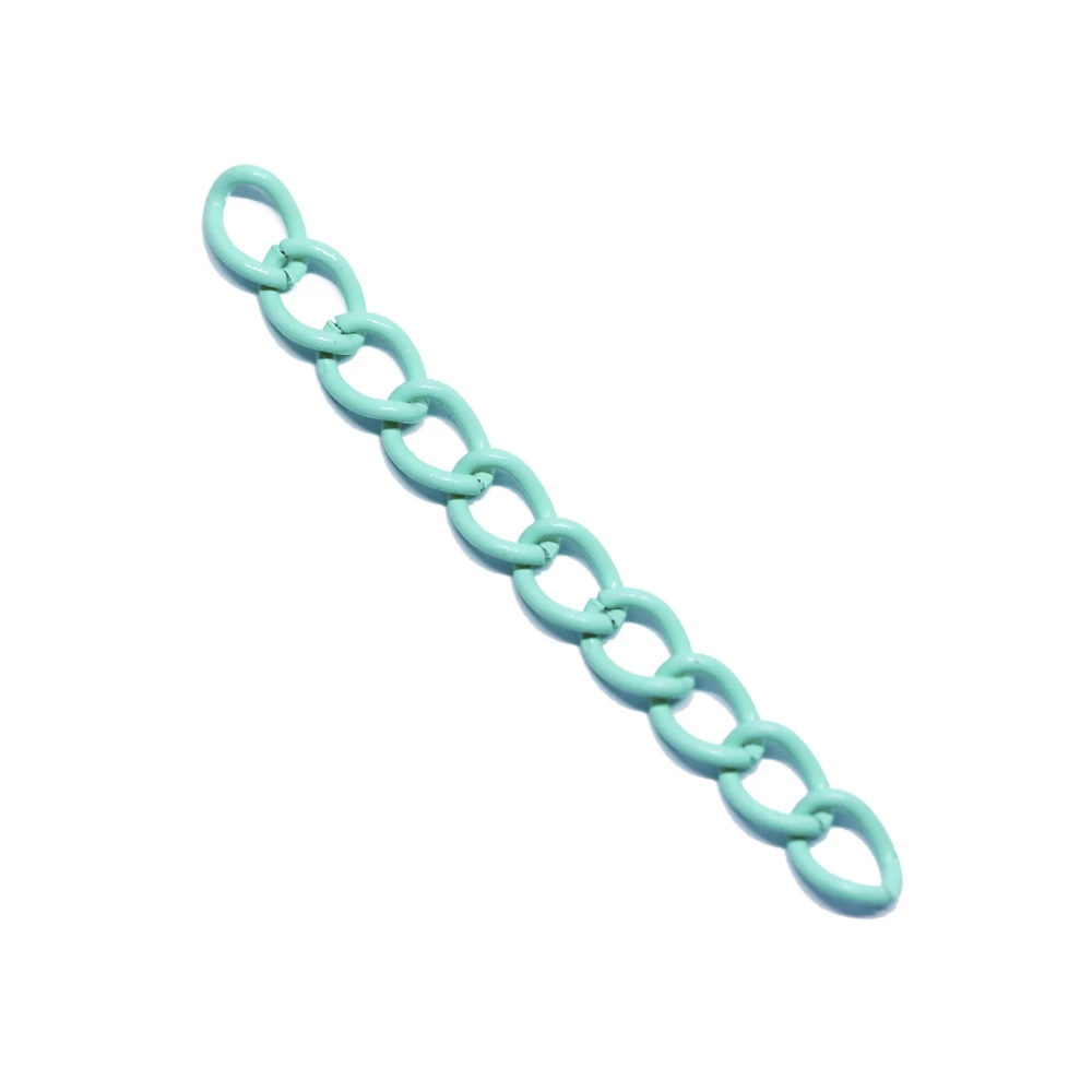19 Colors 50pc/lot 0.5x5cm End Chains with Extended Extension Tail Chain Connector for Jewelry Making Findings | Украшения и