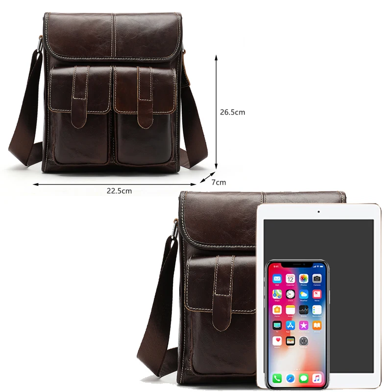 MVA Мужская сумка из натуральной кожи сумки на плечо для мужчин крошечные сумочки