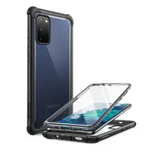 I-BLASON For Samsung Galaxy S20 FE 5G Case (2020) Ares Full-Body Rugged Clear Bumper Cover Case WITH Built-in Screen Protector