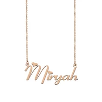 miryah name necklace custom name necklace for women girls best friends birthday wedding christmas mother days gift