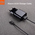 Оригинальное зарядное устройство Xiaomi с USB, 5 В2 А, EU адаптер, Micro USB кабель передачи данных для Mi 4 Redmi S2 4 4X 4A 5 5A 6 6A 7 7A Note 3 4 5 5A 6 Pro