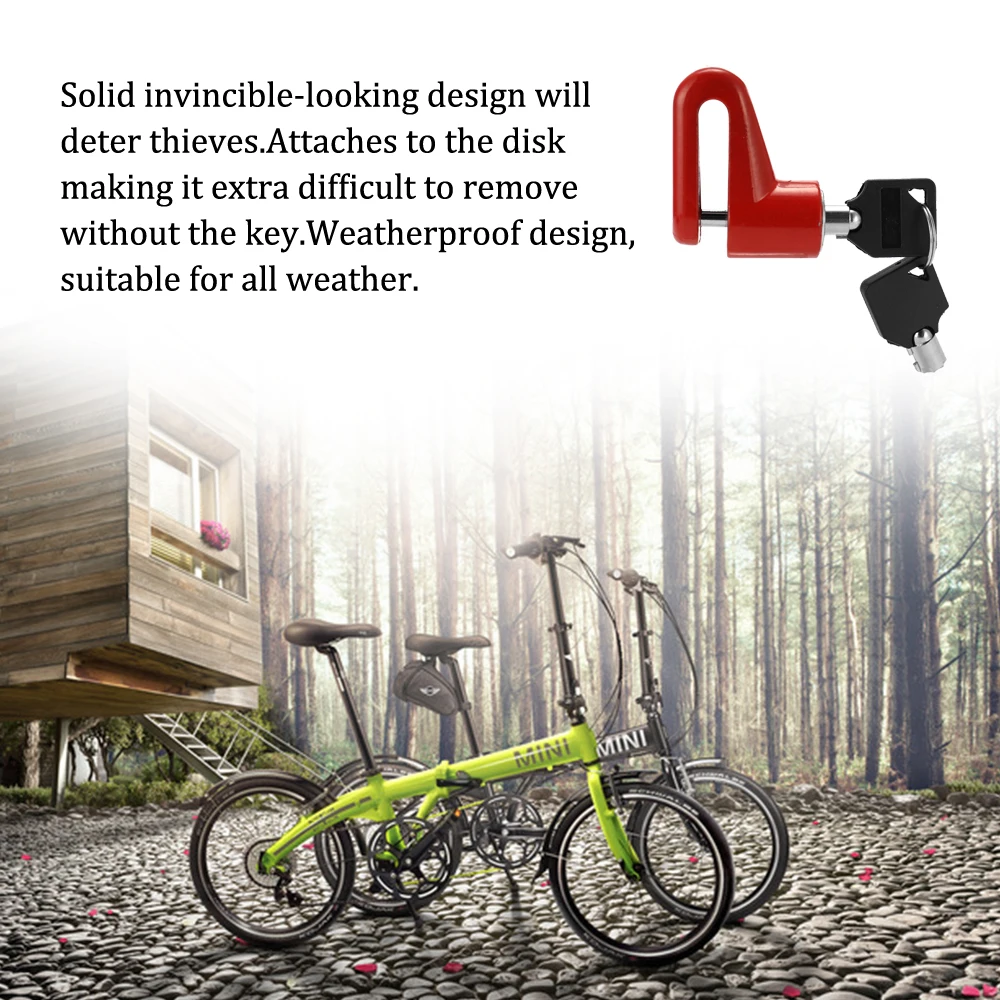 Блокировка дискового тормоза для мотоцикла скутера велосипеда | Автомобили и