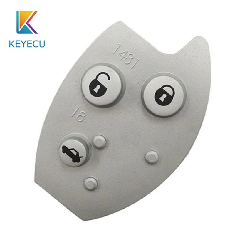 Новинка 3-кнопочный брелок KEYECU для дистанционного ключа аксессуар Citroen Xsara C5