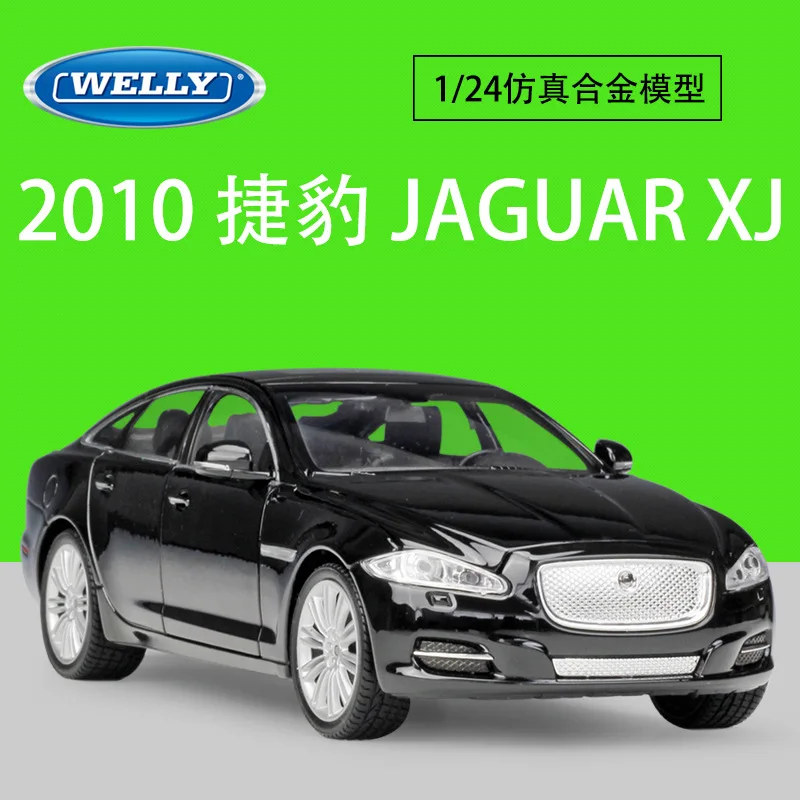 Welly 1:24 литая 2010 XJ спортивная модель автомобиля металлическая из сплава|Наземный