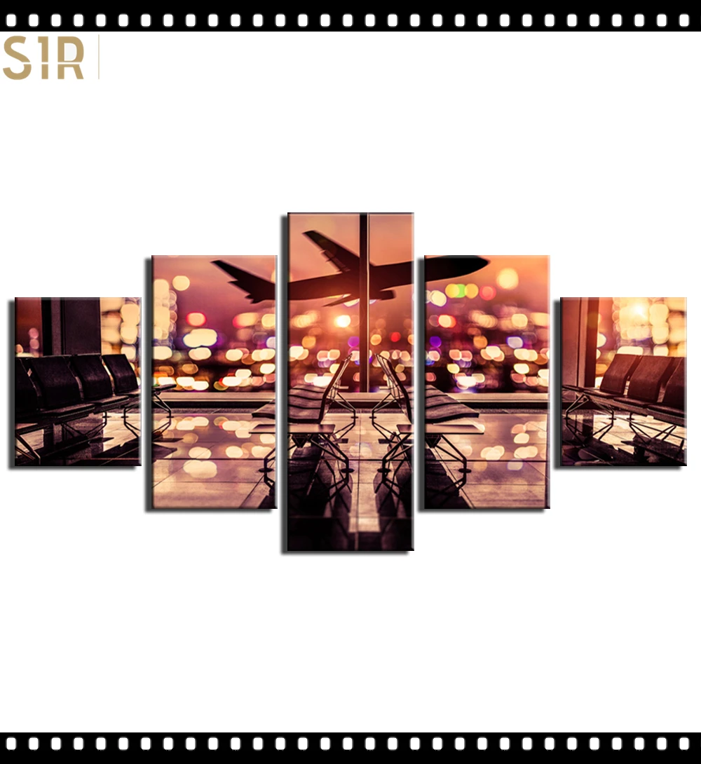 

Aircraft Decorations for The Five - Part Poster Living Room Decoration Room Decor Anime Decor Wall Paintings Home Decor Wall Art