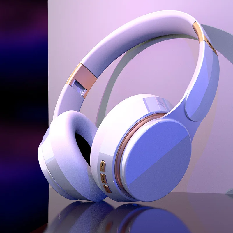 Беспроводные наушники Shoumi T7 Bluetooth 5 0 Складные стерео регулируемые с микрофоном