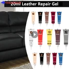 20 мл гель для ремонта кожи, для дополнительного ремонта кожи, для царапин, трещин, для ремонта кожи, для автомобильного кожаного сиденья, инструмент для очистки кожи