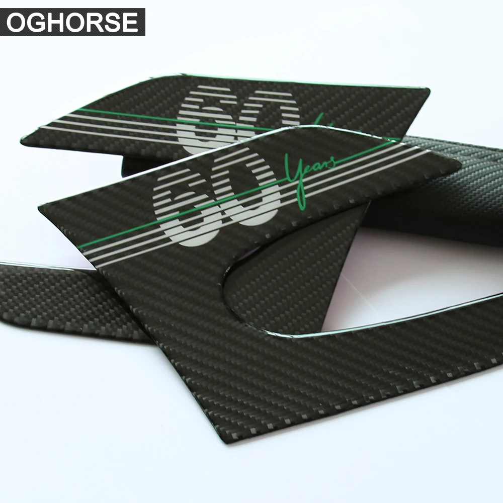 Наклейки из натурального углеродного волокна для боковых крыльев автомобилей 2