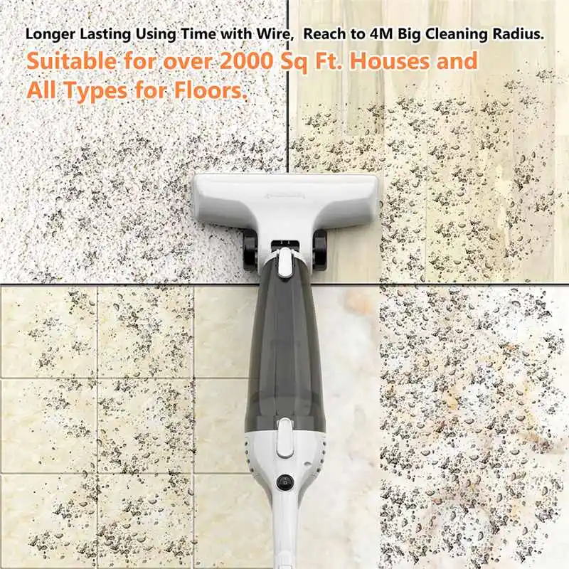 

ZEK1601 Portable Handheld Vacuum Cleaner EU Plug Rechargeable Cyclone Filter Carpet Dust Collector Carpet Sweep for Home