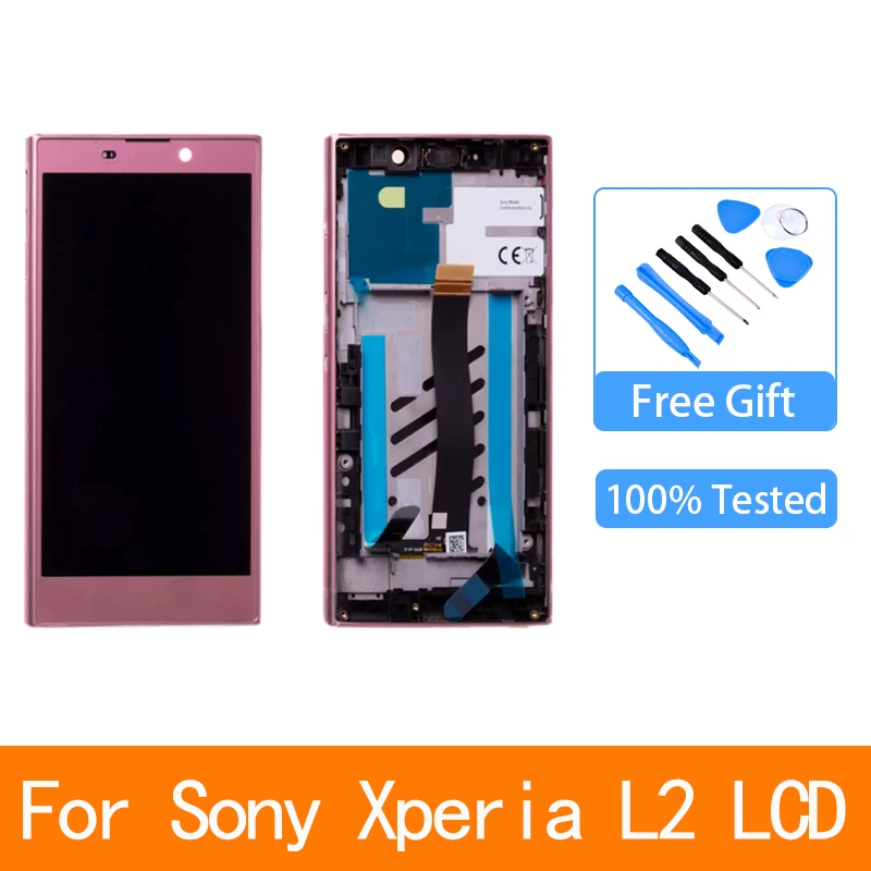

NEW 5.5" For Sony Xperia L2 LCD Display Touch Screen Digitizer Assembly Replacement For Sony L2 H3311 H3321 H4311 H4331 LCD