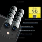 2 шт. 9D мягкая стеклянная Защитная пленка для iPhone 11 Pro MAX XS MAX XR X защита для объектива камеры закаленное стекло для iPhone 11 Pro MAX