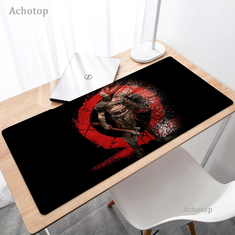 

Большой игровой коврик для мыши God Of War, резиновый компьютерный геймерский коврик для мыши, настольные коврики, большой коврик для мыши для CS ...