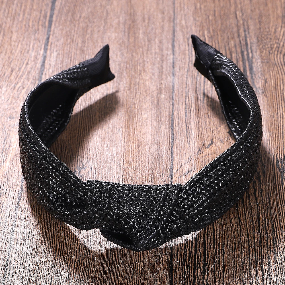Best lady Trendy Ribbon Crystal Headband Cute Girls Gifts Jewelry bohemian Hairwear Women Wedding Statement Hair Accessories