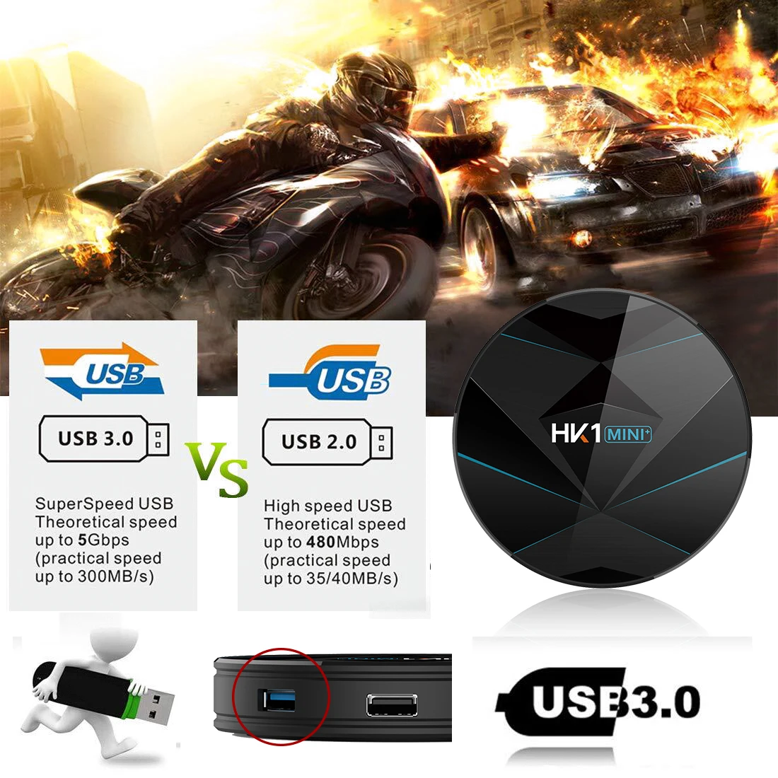 HK1 Мини плюс андроид 10 Smart TV BOX RK3318 Quad Core 2 4 г и 5G WI FI Декодер каналов кабельного