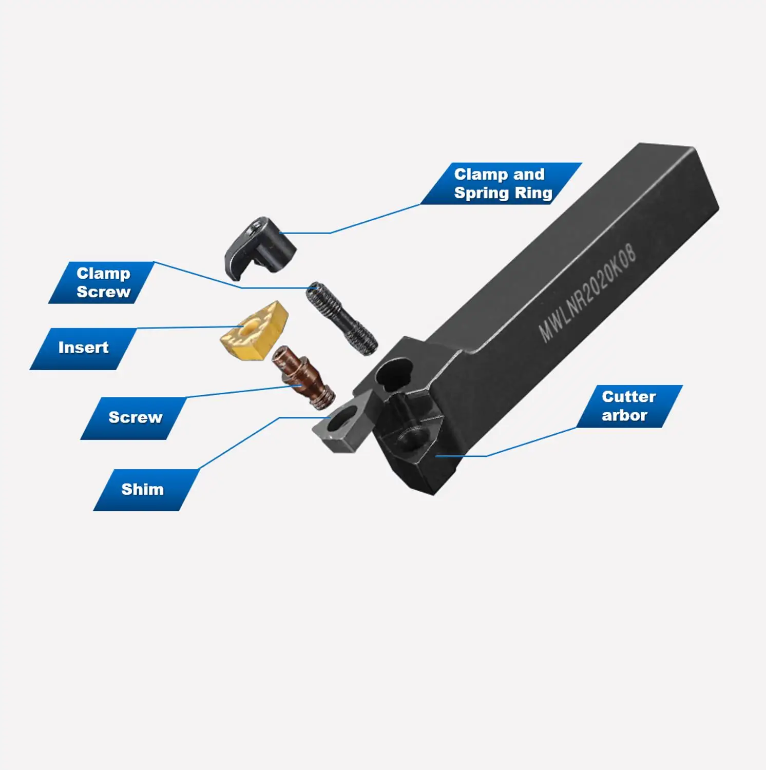 KaKarot MWLNR2020 MWLNR 1616 MWLNR2525 MWLNR32 WNMG карбидная вставка для токарного станка бар CNC