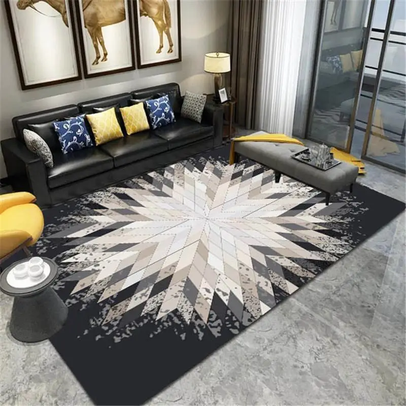 Коврик Tapete Tapis Chambre Fille Black Alfombra Para Cocina Badroom пушистый Vloerkleed Dywanik коврик для спальни