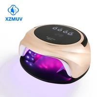 xzm nail lamp 92w newest lamp uv led nails gel dryer professional uv 42pcs lamp with smart sensor and timer manicure ongles tool
