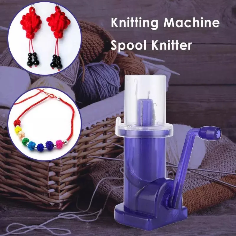 

Manual Thread Winder Household DIY Hand-Cranked Rope Machine Winding Machine Simple Manual Rope Spool Knitter JA55