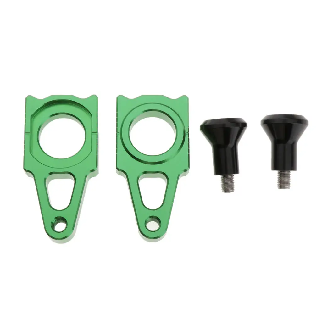 

Axle Blocks Chain Adjuster For KAWASAKI KX250 KX300 KX450 2006-2016