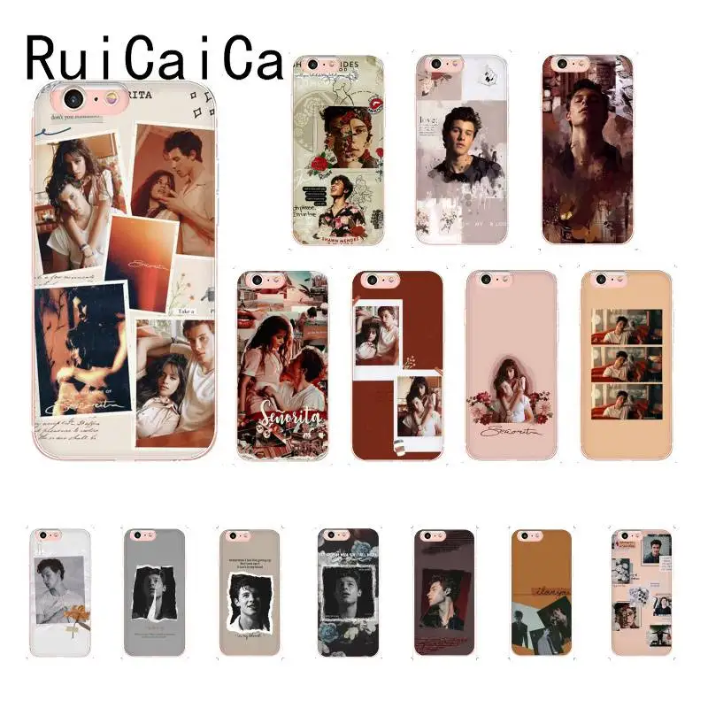 RuiCaiCa Shawn Mendes Camila Cabello мячики ТПУ чехол для телефона с изображением на задней