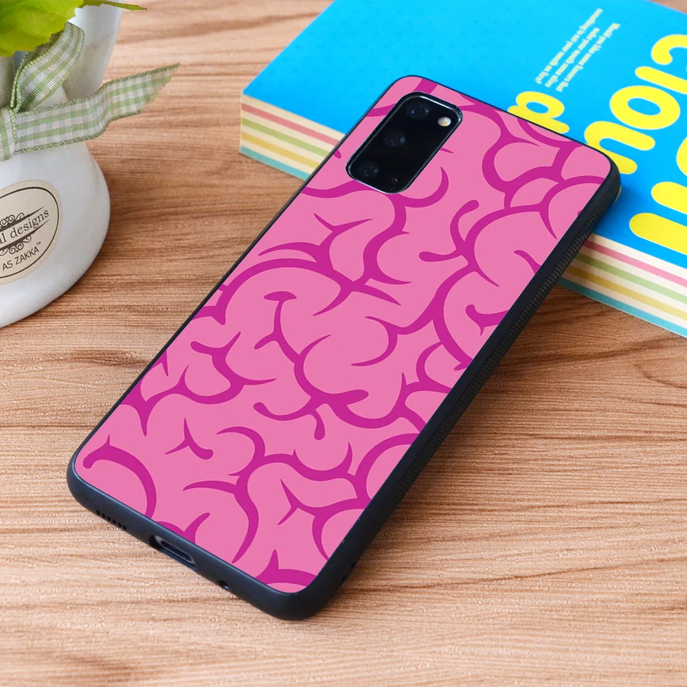 

For Samsung Galaxy Brain pattern Soft TPU border Samsung Galaxy Case