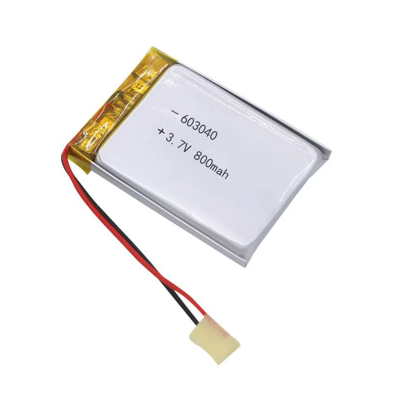 800mAh 3,7 V 603040 полимерный литий-полимерный Li-Po литий-ионный аккумулятор для MP3 MP4 DVD игрушки DIY динамик сигнализация Lipo ячеек