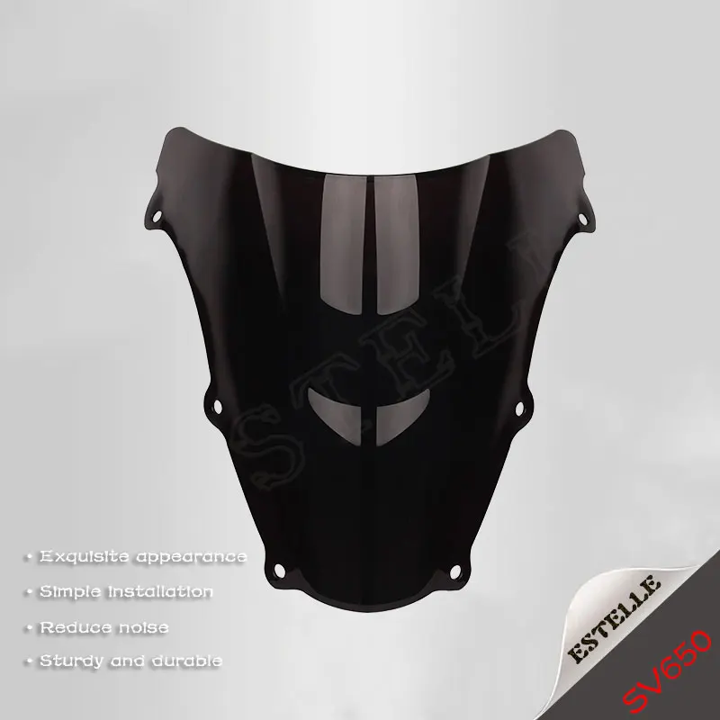 

For Suzuki SV650 sv650 2003-2010Motorcycle Double Bubble Windshield Windscreen Windproof