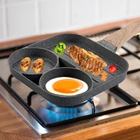 egg frying pan steaks pan food grade aluminum alloy with non stick coating egg cooker pan for making breakfast