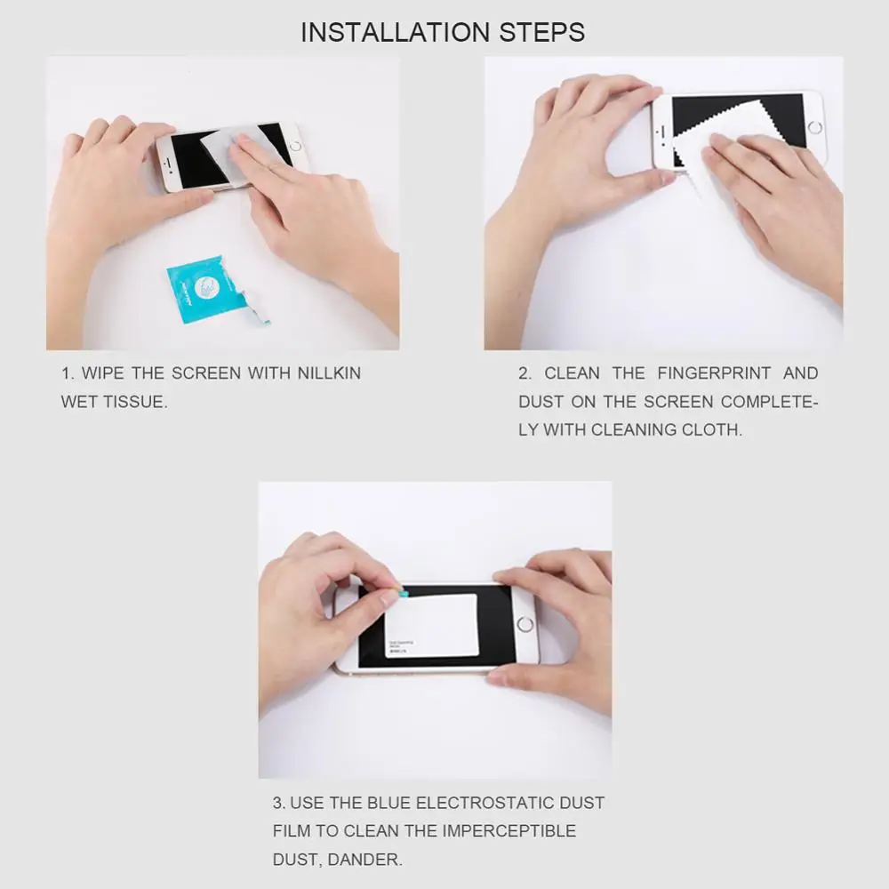 

full cover safety glass for Xiaomi Redmi Note 8 Pro Nillkin XD CP+ Max Tempered Glass Screen Protector protective film