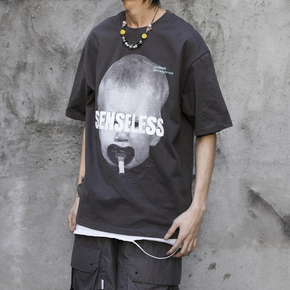 Прикольная футболка 2020 уличная одежда мужская в стиле хип хоп мальчик картина