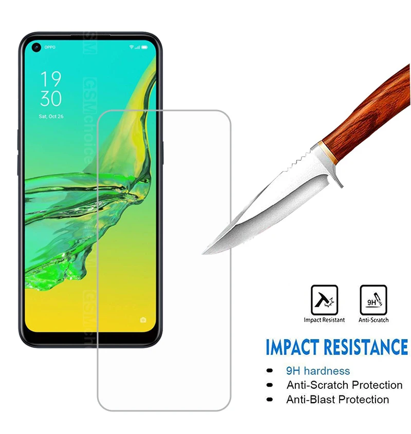 Закаленное стекло 9H HD премиум класса для OPPO A33 2020 стеклянная защита экрана