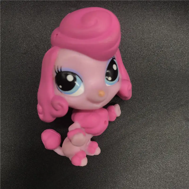 LPS фигурка игрушки фигурка животного игрушка котенок пони пуп мультфильм фильм Животное действие мини игрушка Коллекция Редкие Гламурные детские игрушки подарок - Цвет: Коричневый